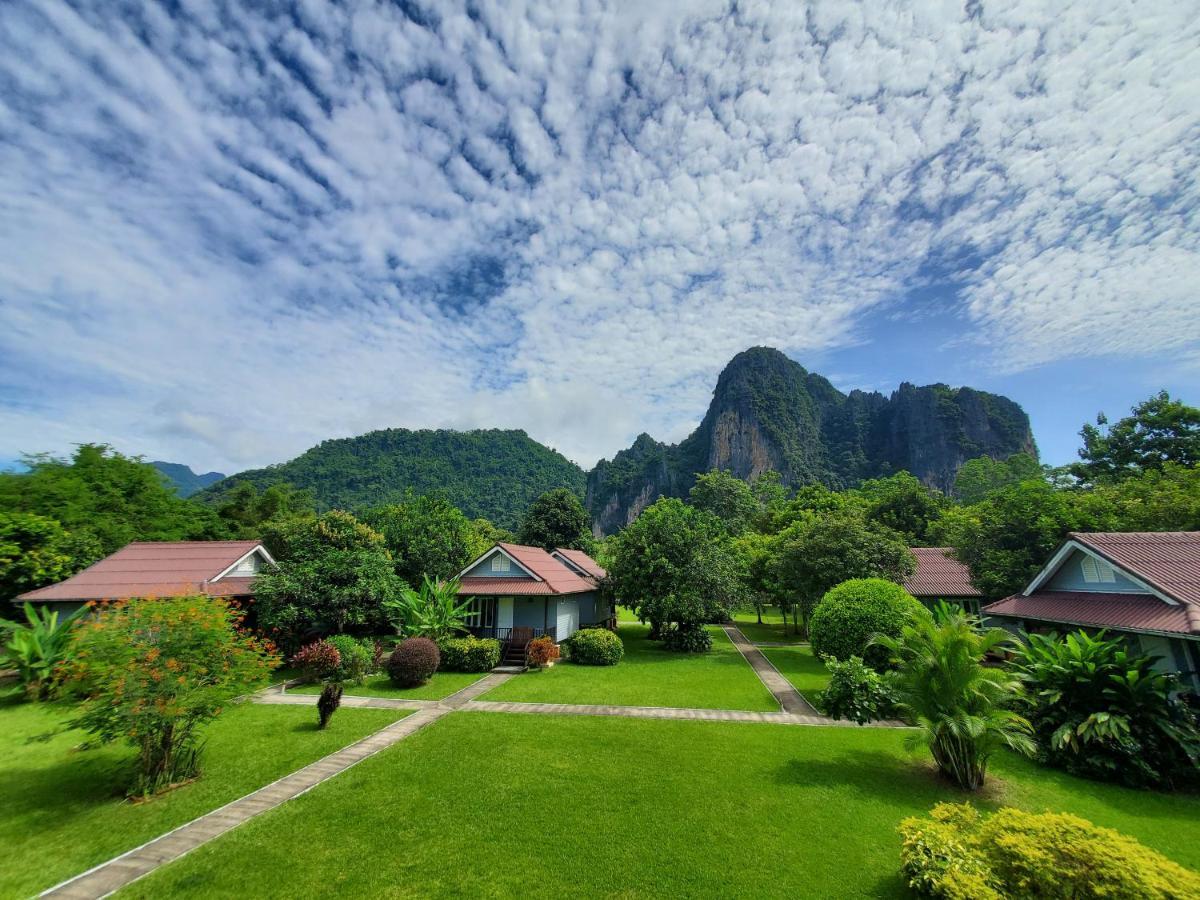 Bearlinbungalow Vang Vieng Zewnętrze zdjęcie
