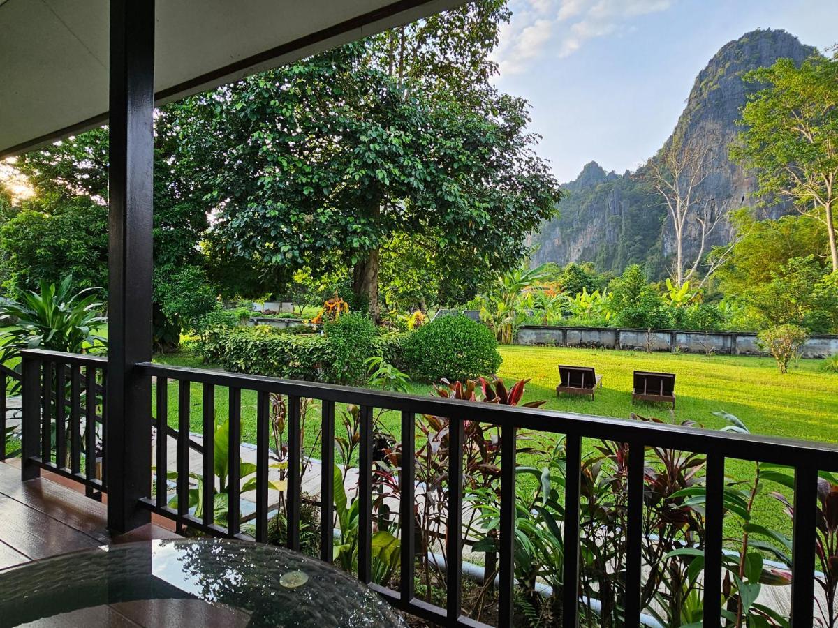 Bearlinbungalow Vang Vieng Zewnętrze zdjęcie
