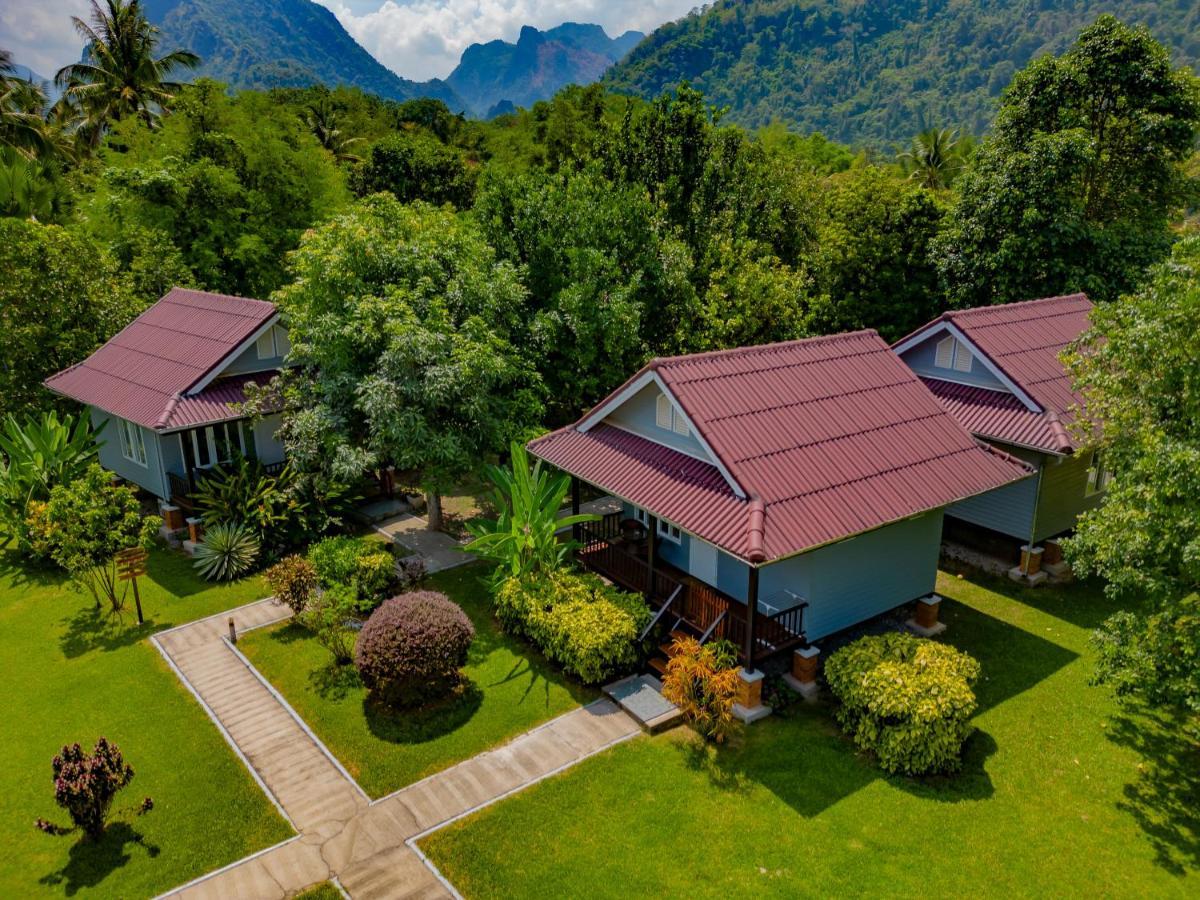 Bearlinbungalow Vang Vieng Zewnętrze zdjęcie